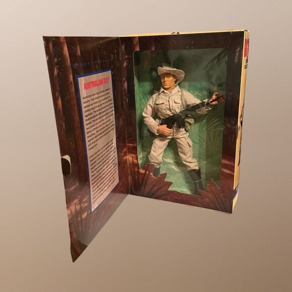 NIB Gi Joe Classic Collection Australian ODF White Army Kenner 25th Figure 12” - Picture 11 of 11